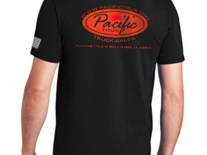 Men's black Port PacificTrux shirt - back