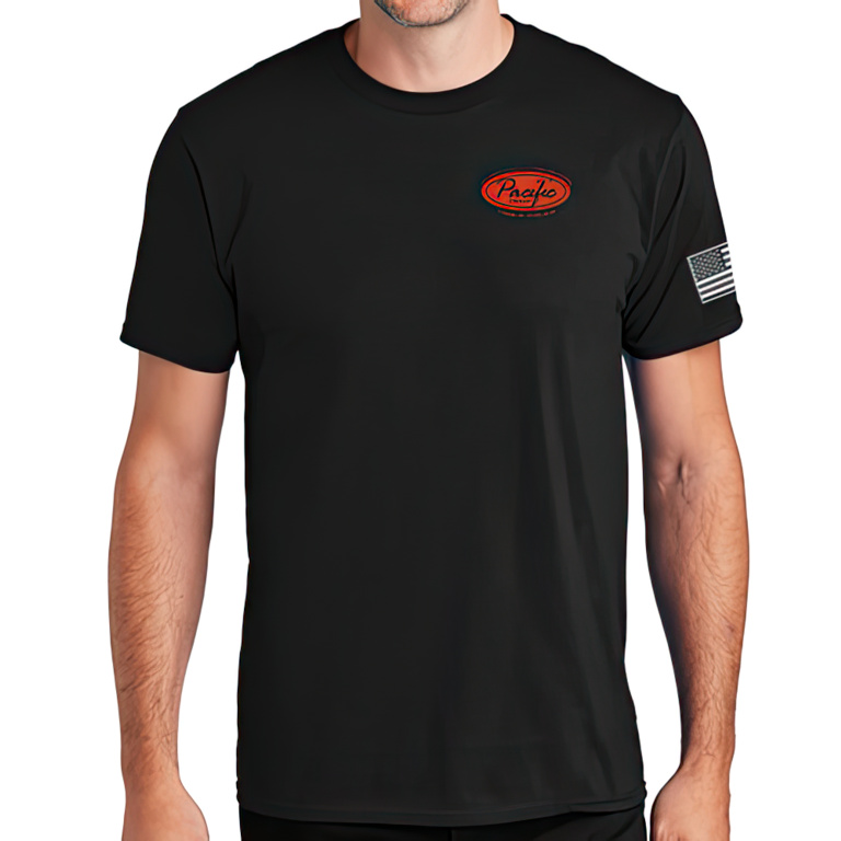 Men's black Port PacificTrux shirt - front