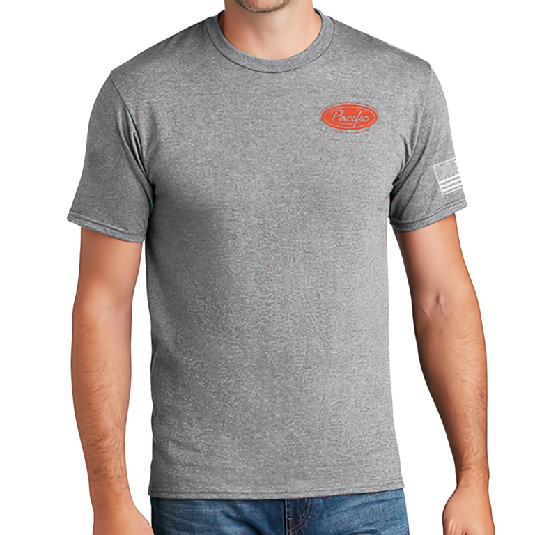 Men's grey Port PacificTrux shirt - front