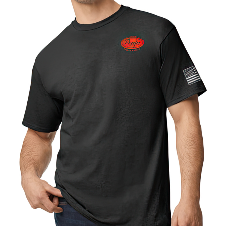 Men's black PacificTrux shirt