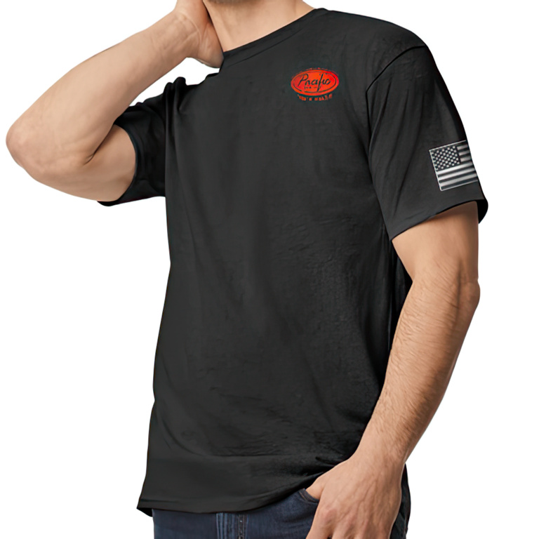 Men's black PacificTrux shirt