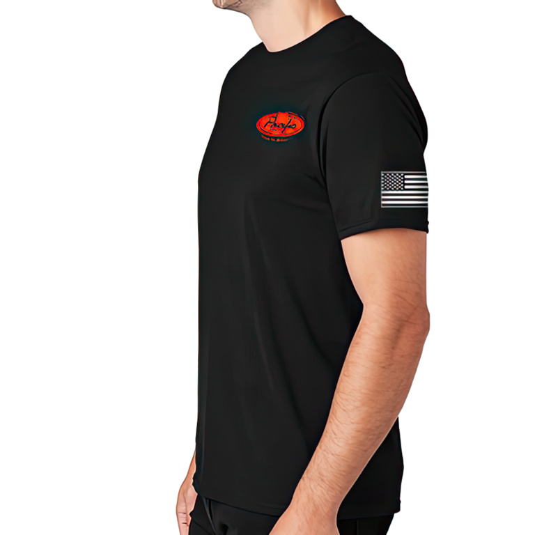 Men's black Port PacificTrux shirt - side