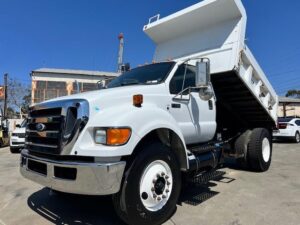 2011 Ford F750 5-6 Yard Dump Truck, 65k Orig. MILES!