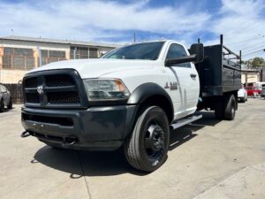 2013 RAM 4500 Cummins Flatbed / Contractors body