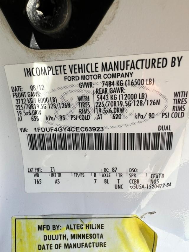 2012 Ford F450 Altec Bucket Truck V10 - Image 22